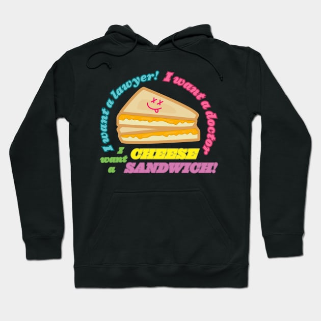 Cheese sandwich Hoodie by Brunaesmanhott0